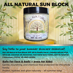 All Natural SUN BLOCK SPF 40